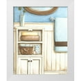 thumbnail image 1 of Meagher, Megan 12x14 White Modern Wood Framed Museum Art Print Titled - Coastal Bath III, 1 of 4