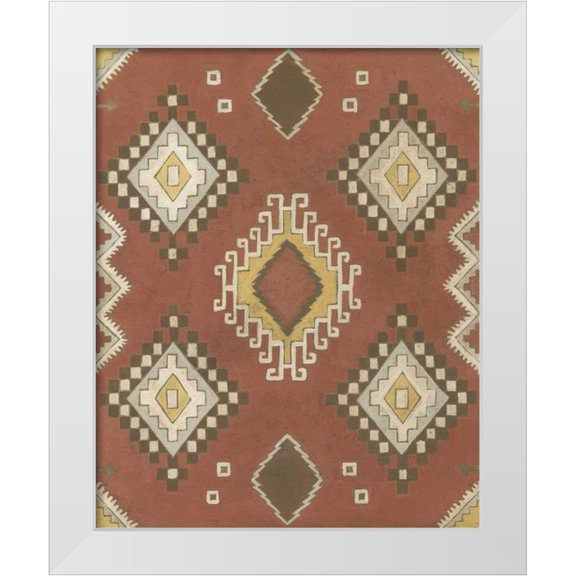 Meagher, Megan 12x14 White Modern Wood Framed Museum Art Print Titled - Non-Embellished Native Design II