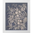 thumbnail image 1 of Meagher, Megan 12x14 White Modern Wood Framed Museum Art Print Titled - Vintage Fruit and Floral II, 1 of 4