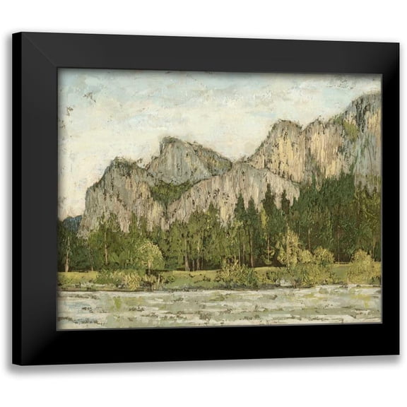 Meagher, Megan 14x12 Black Modern Framed Museum Art Print Titled - Western Landscape I