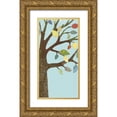 thumbnail image 1 of Meagher, Megan 14x24 Gold Ornate Wood Framed with Double Matting Museum Art Print Titled - Arbor Patterns I, 1 of 4
