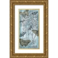 thumbnail image 1 of Meagher, Megan 14x24 Gold Ornate Wood Framed with Double Matting Museum Art Print Titled - Wings and Petals I, 1 of 4