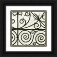 thumbnail image 1 of Meagher, Megan 15x15 Black Ornate Wood Framed with Double Matting Museum Art Print Titled - Iron Gate IV, 1 of 4