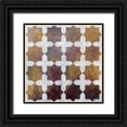 thumbnail image 1 of Meagher, Megan 15x15 Black Ornate Wood Framed with Double Matting Museum Art Print Titled - Royal Pattern III, 1 of 4