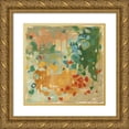 thumbnail image 1 of Meagher, Megan 15x15 Gold Ornate Wood Framed with Double Matting Museum Art Print Titled - Delight I, 1 of 4