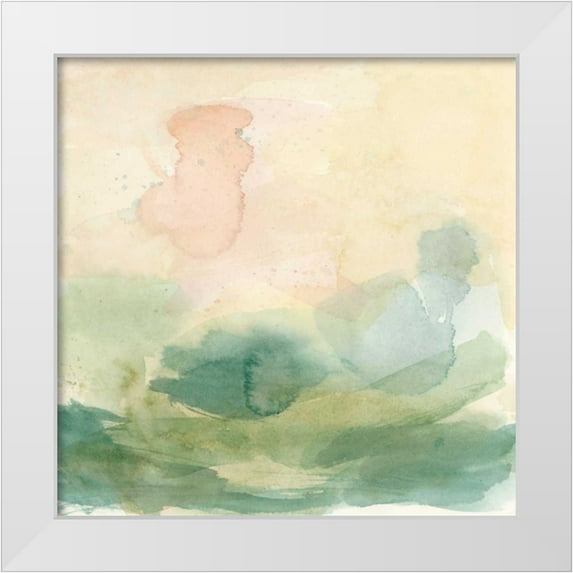 Meagher, Megan 15x15 White Modern Wood Framed Museum Art Print Titled - Setting Sun I