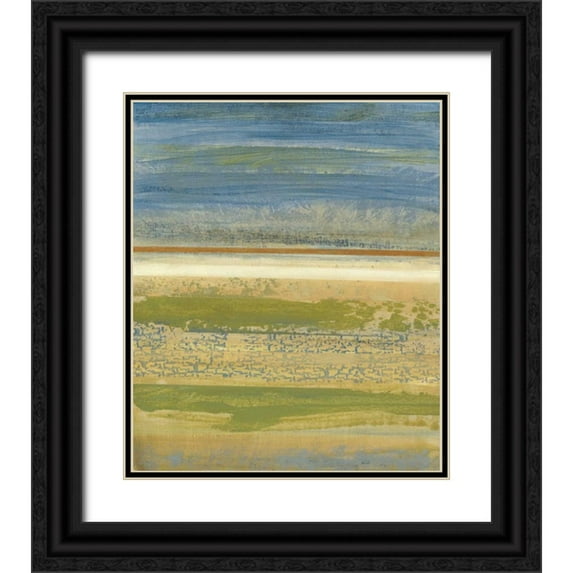 Meagher, Megan 15x17 Black Ornate Wood Framed with Double Matting Museum Art Print Titled - Sky and Earth I