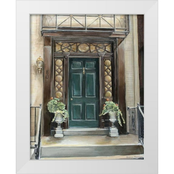 Meagher, Megan 15x18 White Modern Wood Framed Museum Art Print Titled - Custom Mulberry Street