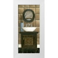 thumbnail image 1 of Meagher, Megan 16x32 White Modern Wood Framed Museum Art Print Titled - Modern Bath Panel III, 1 of 4