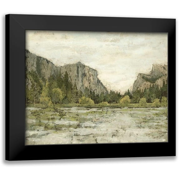 Meagher, Megan 18x15 Black Modern Framed Museum Art Print Titled - Western Landscape II