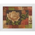 thumbnail image 1 of Meagher, Megan 18x15 White Modern Wood Framed Museum Art Print Titled - Floral Patchwork I, 1 of 4