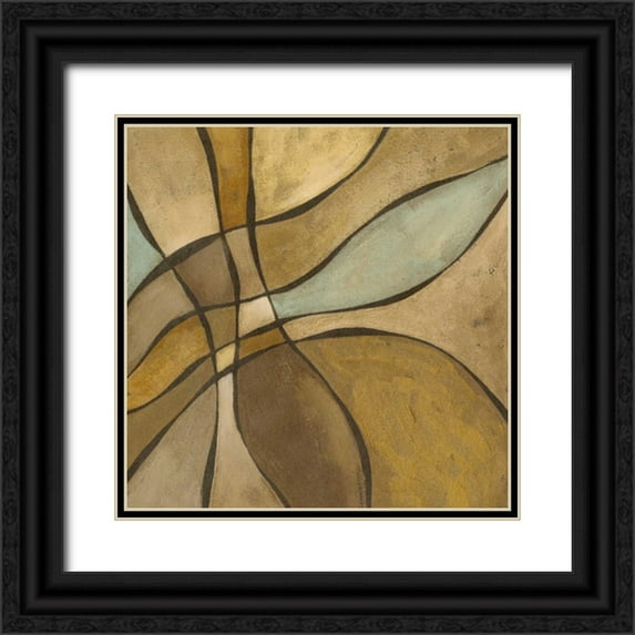 Meagher, Megan 20x20 Black Ornate Wood Framed with Double Matting Museum Art Print Titled - Desert Oasis II
