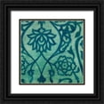 thumbnail image 1 of Meagher, Megan 20x20 Black Ornate Wood Framed with Double Matting Museum Art Print Titled - Persian Motif II, 1 of 4