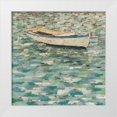 thumbnail image 1 of Meagher, Megan 20x20 White Modern Wood Framed Museum Art Print Titled - On the Pond I, 1 of 4