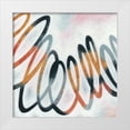 thumbnail image 1 of Meagher, Megan 20x20 White Modern Wood Framed Museum Art Print Titled - Squiggle I, 1 of 4