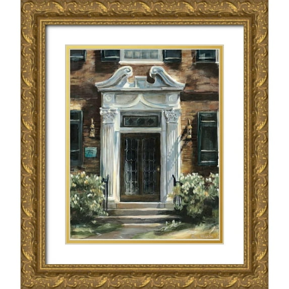 Meagher, Megan 20x24 Gold Ornate Wood Framed with Double Matting Museum Art Print Titled - Custom Monument Avenue