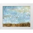 thumbnail image 1 of Meagher, Megan 24x19 White Modern Wood Framed Museum Art Print Titled - Birds in Flight I, 1 of 4