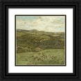 thumbnail image 1 of Meagher, Megan 26x26 Black Ornate Wood Framed with Double Matting Museum Art Print Titled - Western View IX, 1 of 4