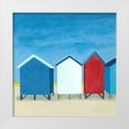 thumbnail image 1 of Meagher, Megan 26x26 White Modern Wood Framed Museum Art Print Titled - Beach Retreat II, 1 of 4