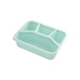 thumbnail image 1 of Meal Prep Container, 4 Compartment To Go Containers Reusable BPA-Free Microwave Safe Food Storage Bento Box with Lids(Green), 1 of 6
