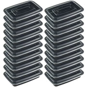 Meal Prep Containers 20 Pack Extra Large Food Storage Boxes With Lids Thick Reusable Microwave Freezer Dishwasher Safe Lunch