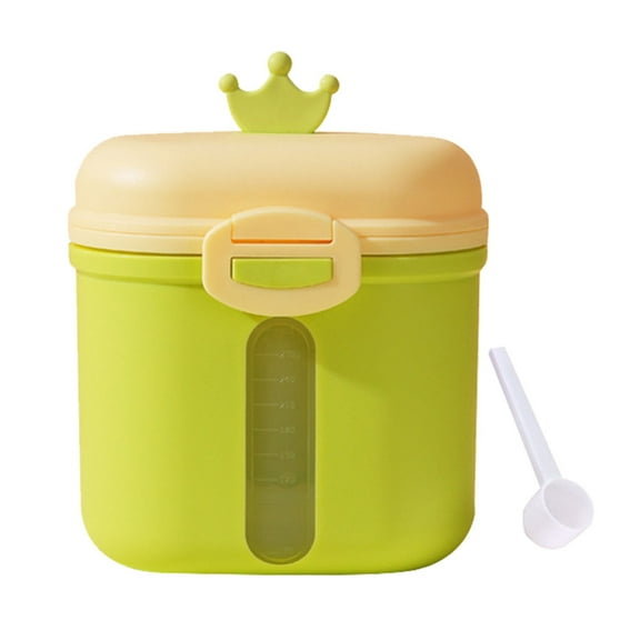 Meal Prep Containers Formula Dispenser Formula Dispenser Portable Milk Powder Formula Dispenser With Scoop Formula Containers For Travel Hold 12.7oz/360g Formula kitchen Gadgets
