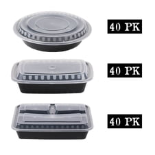 3-compartment Food Containers