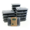 thumbnail image 1 of Meal Prep Containers pack | 1 compartment | 32oz | 15 sets per pack., 1 of 4