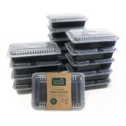 Meal Prep Containers pack | 1 compartment | 32oz | 15 sets per pack.