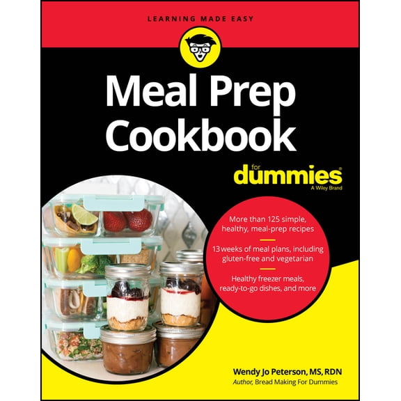 Meal Prep Cookbook for Dummies, (Paperback)
