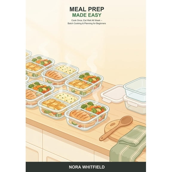 Meal Prep Made Easy: A Beginner's Guide to Planning, Batch Cooking, and Storing a Week of Good Meals -- So You Cook Once, (Paperback)