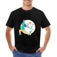thumbnail image 1 of Meal-plan Men’s Graphic T-shirt Vintage Short Sleeve Sport Tee Black 2XL, 1 of 2