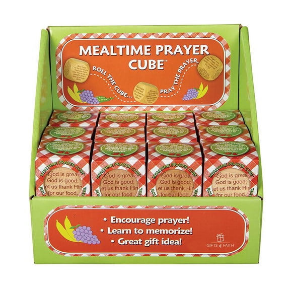 Mealtm Prayer Cube Dspl 24pk