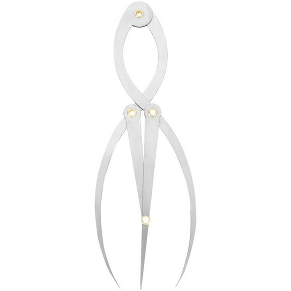 Mean Calipers Golden Ratio Calipers Stainless Steel Eyebrow Ruler 1:1.618 Measure Tool for Tattoo