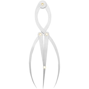 Mean Calipers Golden Ratio Calipers Stainless Steel Eyebrow Ruler 1:1.618 Measure Tool for Tattoo