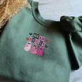 thumbnail image 1 of Mean Ghouls Halloween Embroidered Sweatshirt, 1 of 1