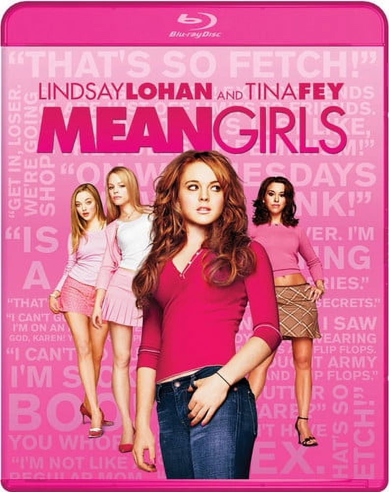 Paramount's Mean Girls Funny Comedy on Blu-ray
