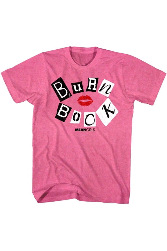 Mean Girls - Burn Book - American Classics - Adult Short Sleeve T-Shirt