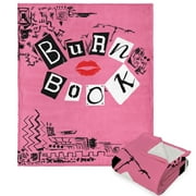 Mean Girls Burn Book Silk Touch Sherpa Throw, 50 x 60 inches