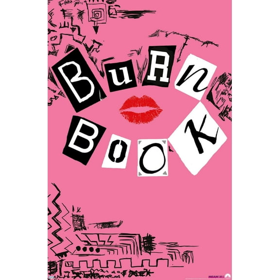 Trends International - Burn Book Wall Poster, 14.725" x 22.375"