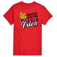 thumbnail image 1 of Mean Girls - Cheese Fries Men's Short Sleeve Graphic T-Shirt, 1 of 5