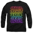 thumbnail image 1 of Mean Girls Doesnt Go Here Long Sleeve Adult 18/1 T-Shirt Black, 1 of 1