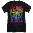 thumbnail image 1 of Mean Girls Doesnt Go Here Premium Adult 30/1 T-Shirt Black, 1 of 1