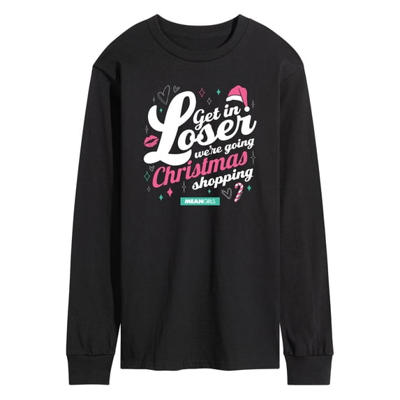 Mean Girls - Get In Loser Christmas Shopping - Men's Long Sleeve T-Shirt