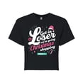 thumbnail image 1 of Mean Girls - Get In Loser - Juniors Cropped Cotton Blend T-Shirt, 1 of 5