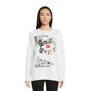 LICENSED GRAPHICS Mean Girls Juniors Crew Neck Fleece Sweatshirt, Sizes XS-3XL
