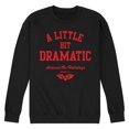 thumbnail image 1 of Mean Girls - Little Bit Dramatic Around Holidays - Men's Crew Neck Fleece Pullover, 1 of 5