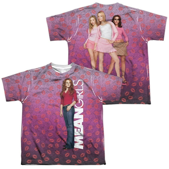 Mean Girls - Mean Girls (Front/Back Print) - Youth Short Sleeve Shirt - Large
