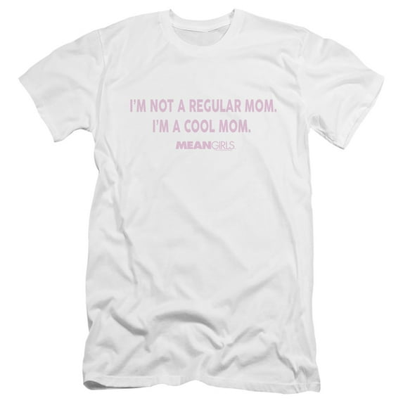 Mean Girls Not A Regular Mom Unisex Adult Canvas Brand T Shirt