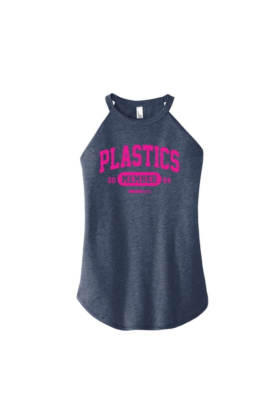 - Plastics Member - Juniors High Neck Tank Top